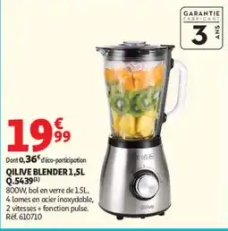Auchan QILIVE BLENDER 1,5L offre