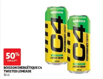 C4 boisson energétique twisted lemeade