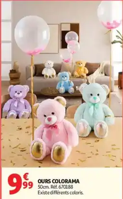 Auchan COLORAMA OURS offre