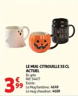 Auchan LE MUG CITROUILLE offre
