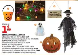Auchan DÉCORATIONS HALLOWEEN offre