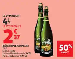 Auchan Tripel Karmeliet Bière offre