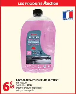 Auchan Auchan Lave-Glace Anti-Pluie offre