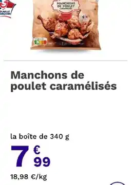 Picard Volaille Française Manchons de poulet caramélisés offre