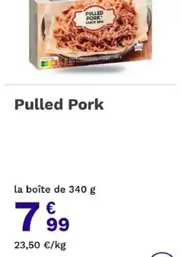 Picard Pulled Pork offre