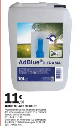 E.Leclerc L'Auto AdBlue DIFRAMA offre