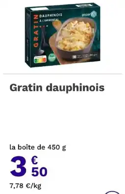 Picard Picard Gratin dauphinois offre