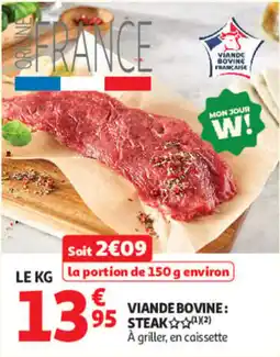 Auchan Viande Bovine Steak offre