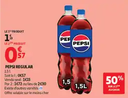 Auchan PEPSI REGULAR offre