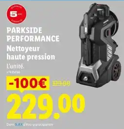 Lidl PARKSIDE Nettoyeur haute pression offre