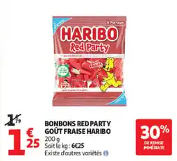 Auchan HARIBO BONBONS RED PARTY offre