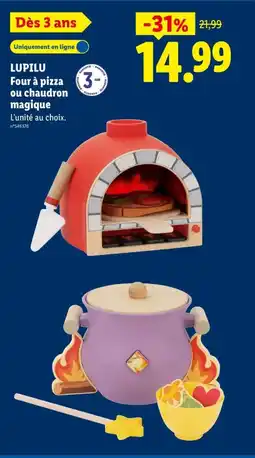 Lidl LUPILU Four à pizza ou chaudron magique offre