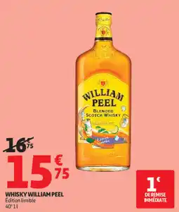 Auchan WILLIAM PEEL WHISKY offre