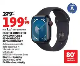 Auchan APPLE WATCH S8 offre