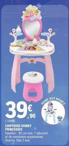 E.Leclerc Disney Coiffeuse Princesses offre
