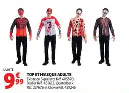 Auchan TOP ET MASQUE ADULTE offre