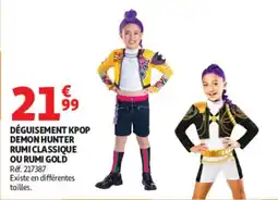 Auchan DÉGUISEMENT KPOP DEMON HUNTER offre