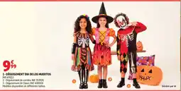 Auchan DÉGUISEMENT DIA DE LOS MUERTOS offre