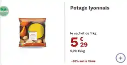 Picard Ploca Potage lyonnais offre