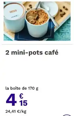 Picard Picard café offre