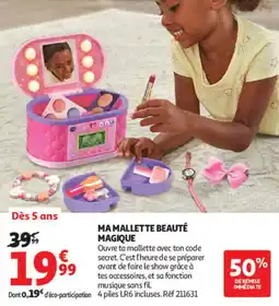 Auchan MA MALLETTE BEAUTÉ MAGIQUE offre