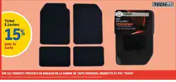 E.Leclerc L'Auto TECH9 Tapis Moquette Universel offre