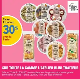E.Leclerc L'atelier Blini offre