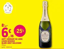 E.Leclerc ACKERMAN Crémant de Loire offre
