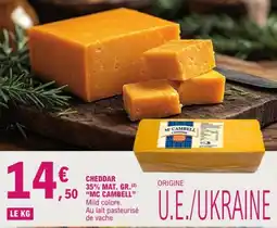 E.Leclerc MC CAMBELL CHEDDAR offre