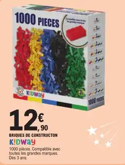 Jouet E.Leclerc K!DWAY Briques de construction offre
