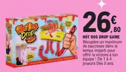 Jouet E.Leclerc Hot Dog Drop Game offre