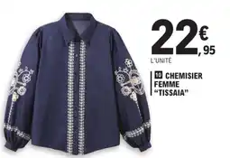 E.Leclerc TISSAIA CHEMISIER FEMME offre