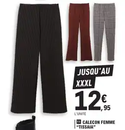 E.Leclerc Tissaia Calecon Femme offre