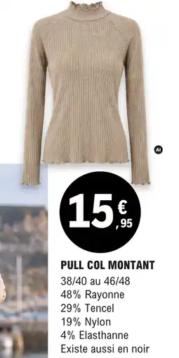 E.Leclerc Pull col montant offre