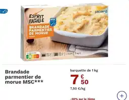 Picard Picard Brandade parmentier de morue offre