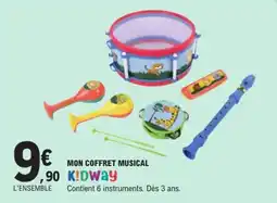 E.Leclerc K!Dway MON COFFRET MUSICAL offre