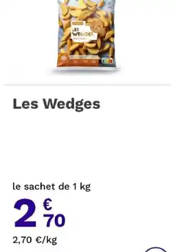 Picard Les Wedges offre