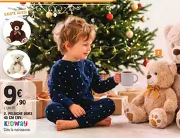 Jouet E.Leclerc K!dway peluche ours offre