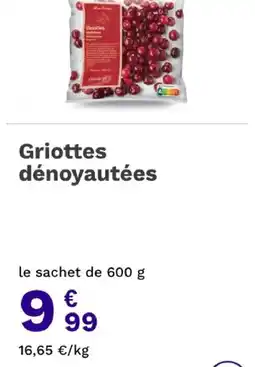 Picard Picard Griottes dénoyautées offre