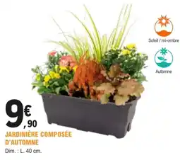 E.Leclerc Jardi JARDINIÈRE COMPOSÉE D'AUTOMNE offre