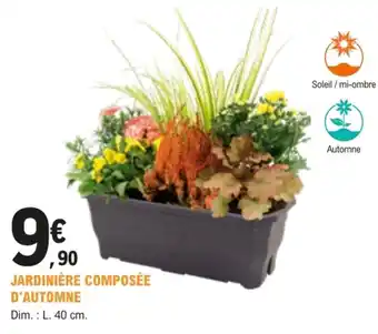 JARDINIÈRE COMPOSÉE D'AUTOMNE