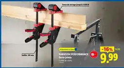 Lidl PARKSIDE PERFORMANCE Serre-joints offre