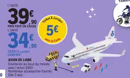E.Leclerc SIKU Avion de ligne offre
