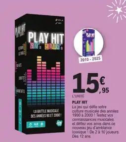 E.Leclerc PLAY HIT offre
