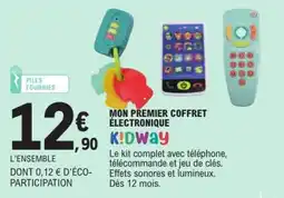 Jouet E.Leclerc K!Dway MON PREMIER COFFRET ÉLECTRONIQUE offre