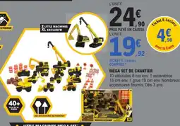 E.Leclerc Little Machines MEGA SET offre