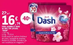 E.Leclerc Dash PODS JASMIN ET ROSE offre