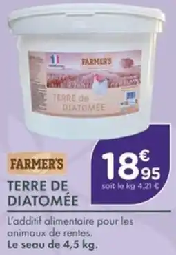 Point Vert FARMER'S TERRE DE DIATOMÉE offre