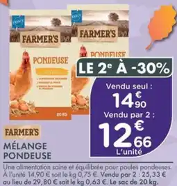 Point Vert FARMER'S MÉLANGE PONDEUSE offre