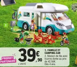 E.Leclerc Playmobil famille et camping-car offre